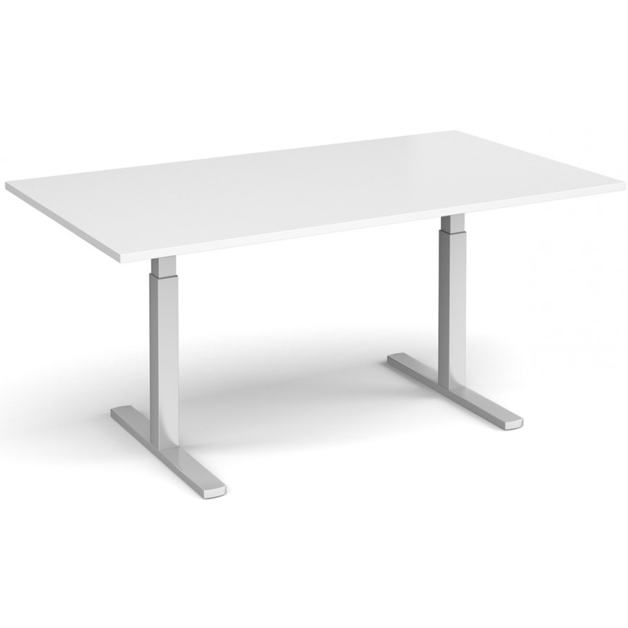 Elev8 Touch Adjustable Rectangular Boardroom Table - 2000mm